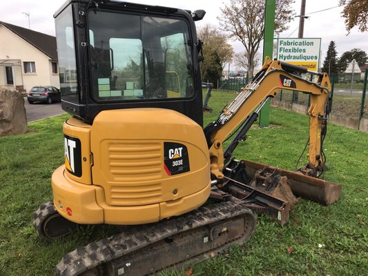 Mini pelle Caterpillar 303E CR - 1