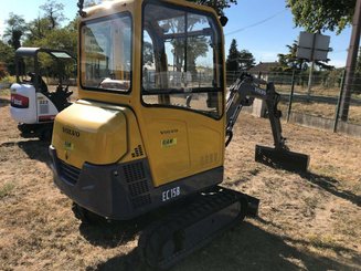 Mini pelle Volvo EC15B - 1