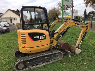 Mini pelle Caterpillar 302.7DCR - 1